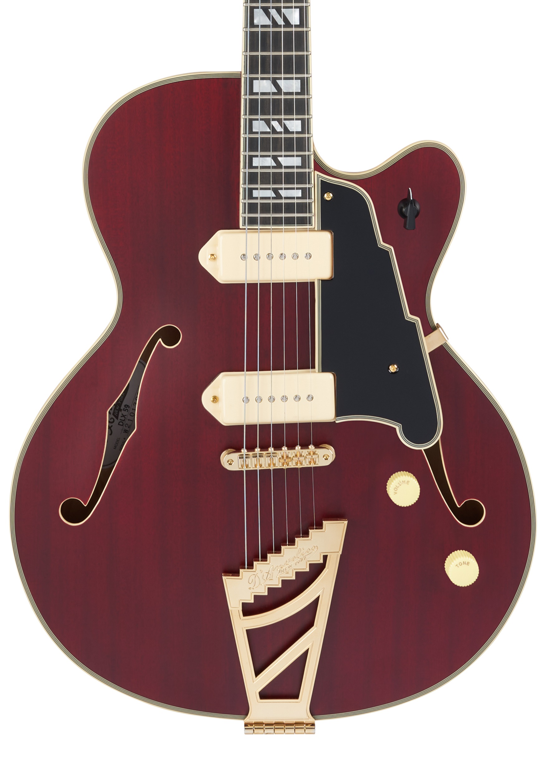 D'Angelico Deluxe 59 Trans Wine (obrázek 3)