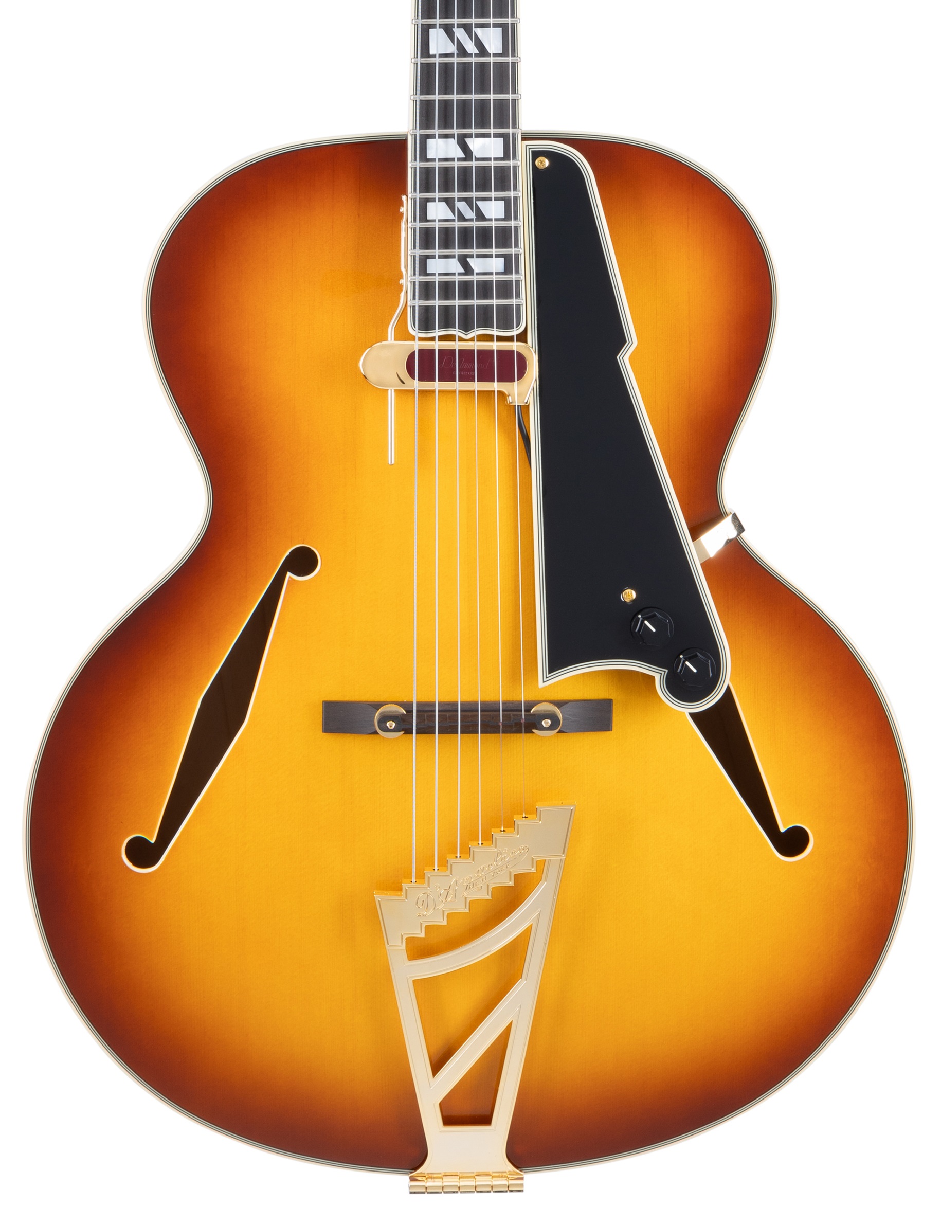 D'Angelico Excel Style B Dark Iced Tea Burst (obrázek 3)