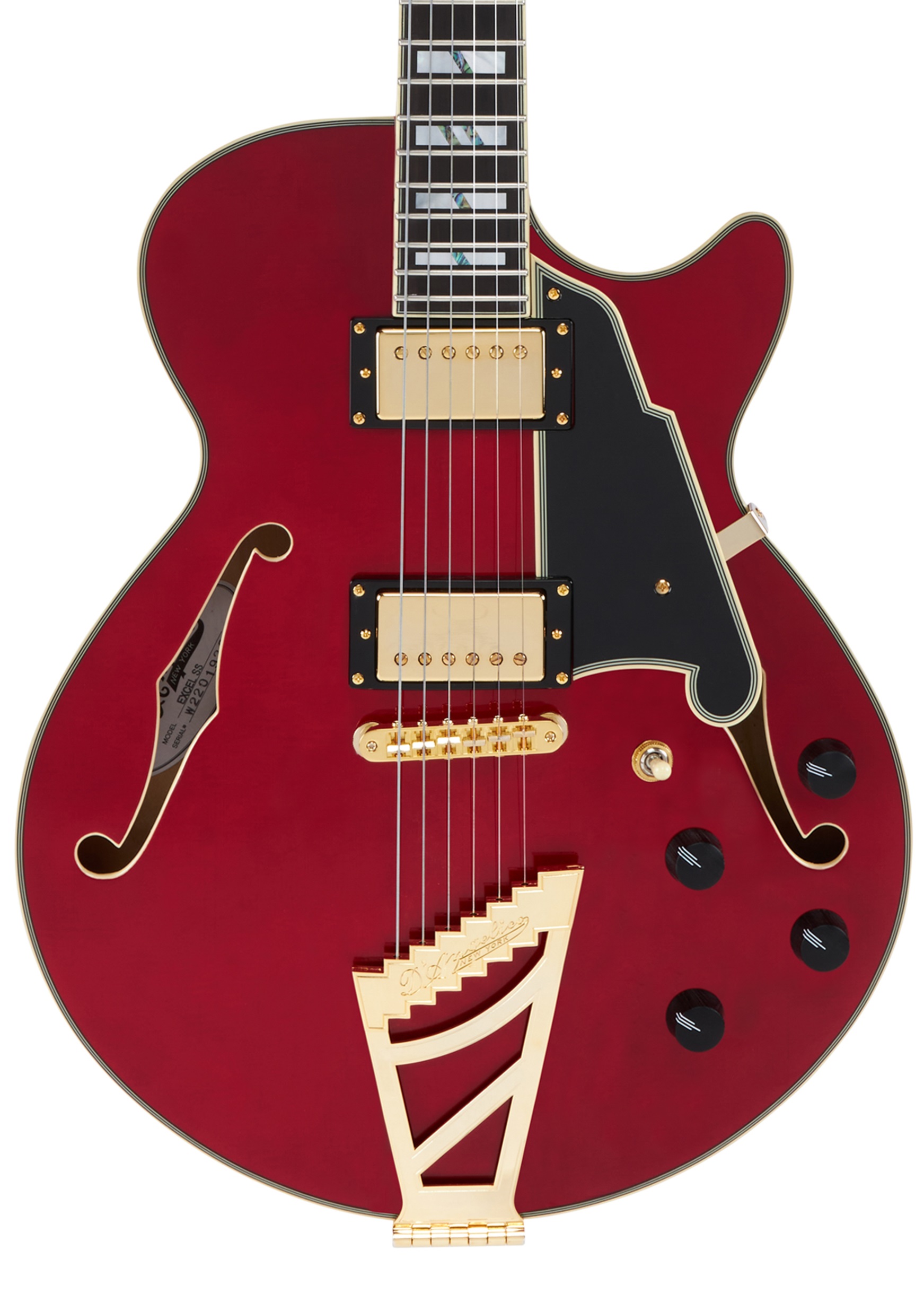 D'Angelico Excel SS Trans Cherry (obrázek 3)