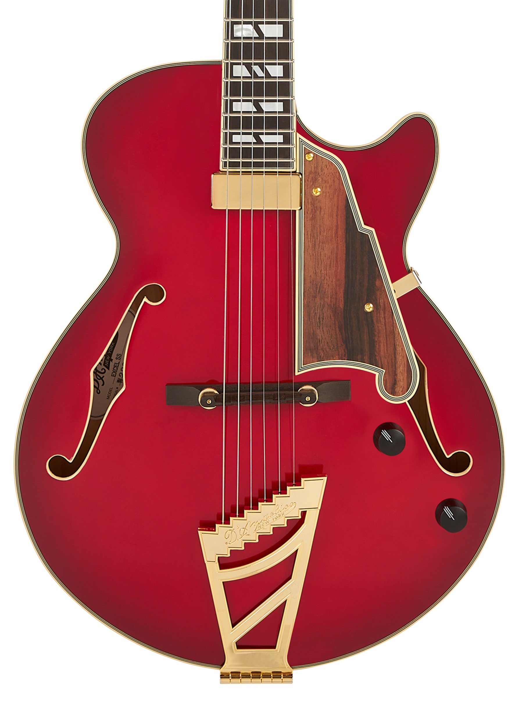 D'Angelico Excel SS Soho Dark Cherry Burst (obrázek 3)