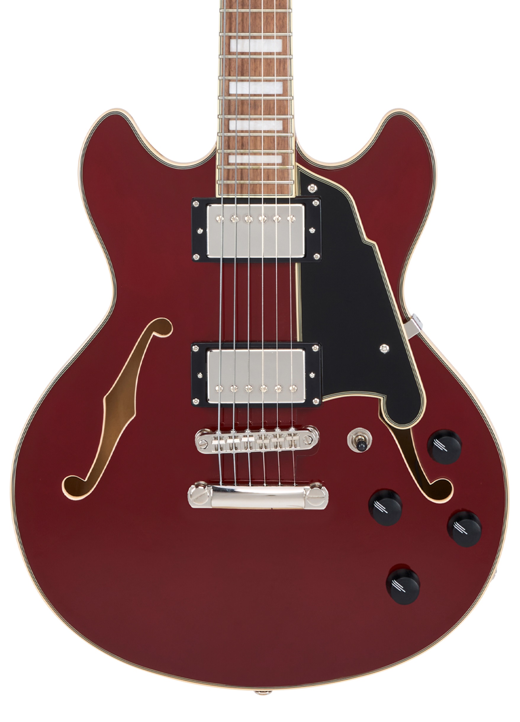 D'Angelico Premier Mini DC Burnt Red (obrázek 3)