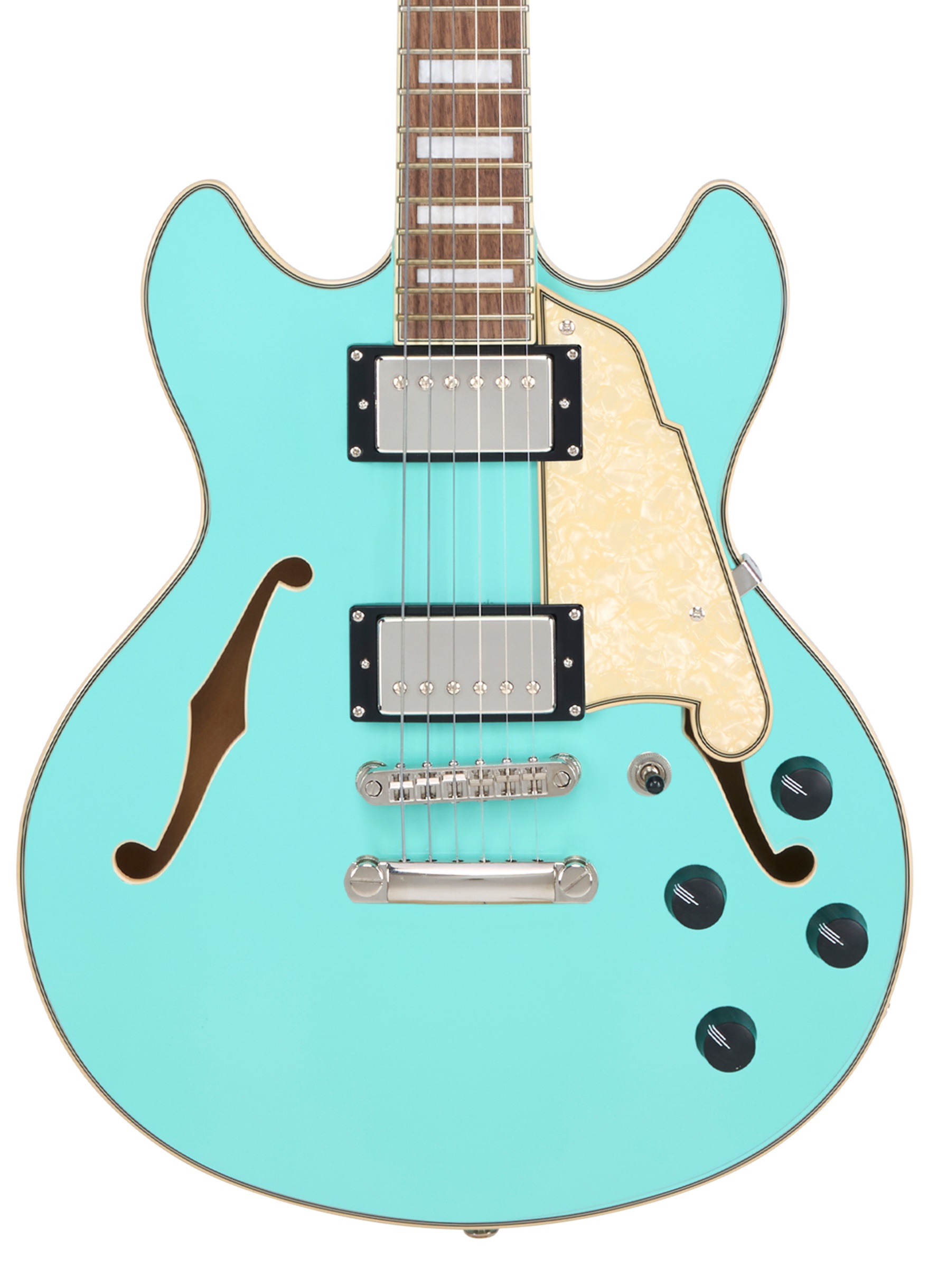 D'Angelico Premier Mini DC Surf Green (obrázek 3)
