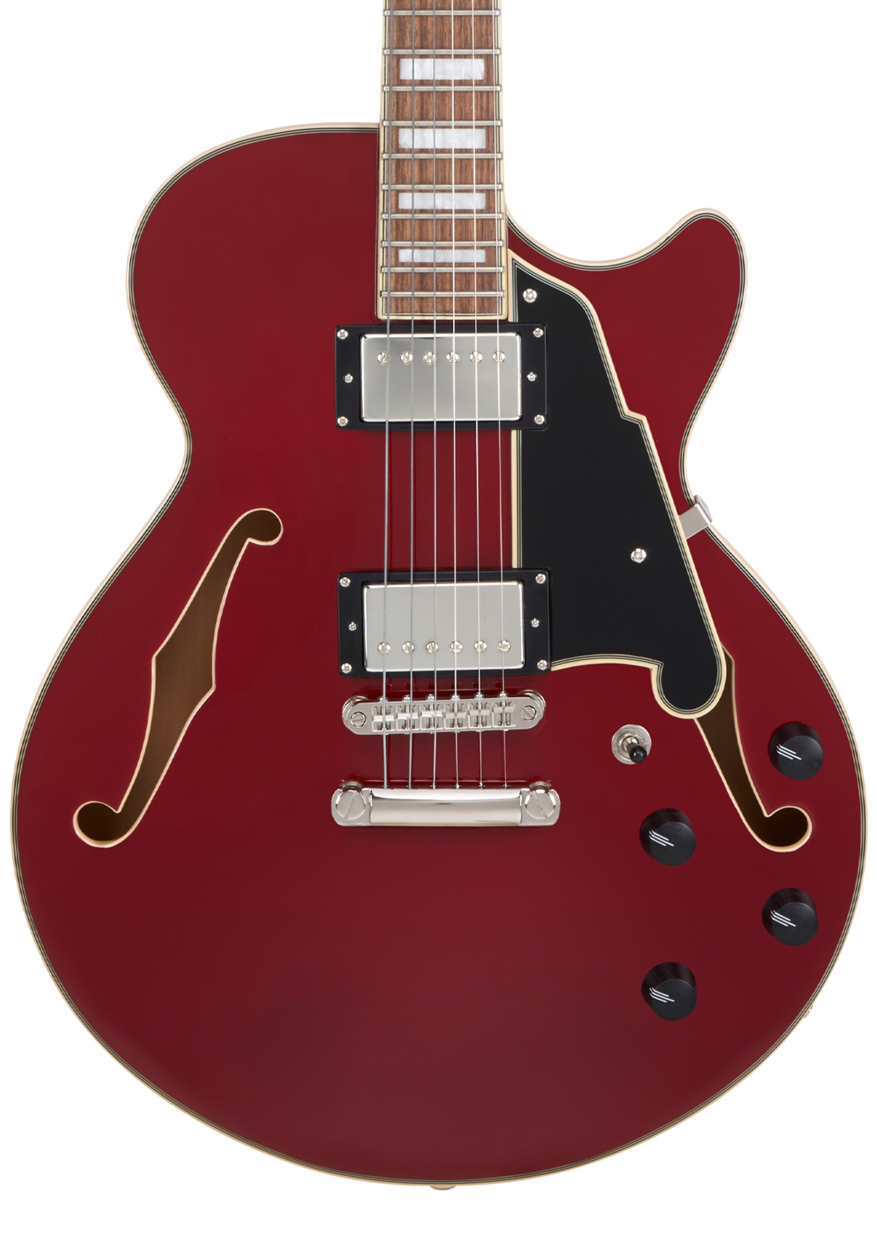D'Angelico Premier SS Burnt Red (obrázek 3)