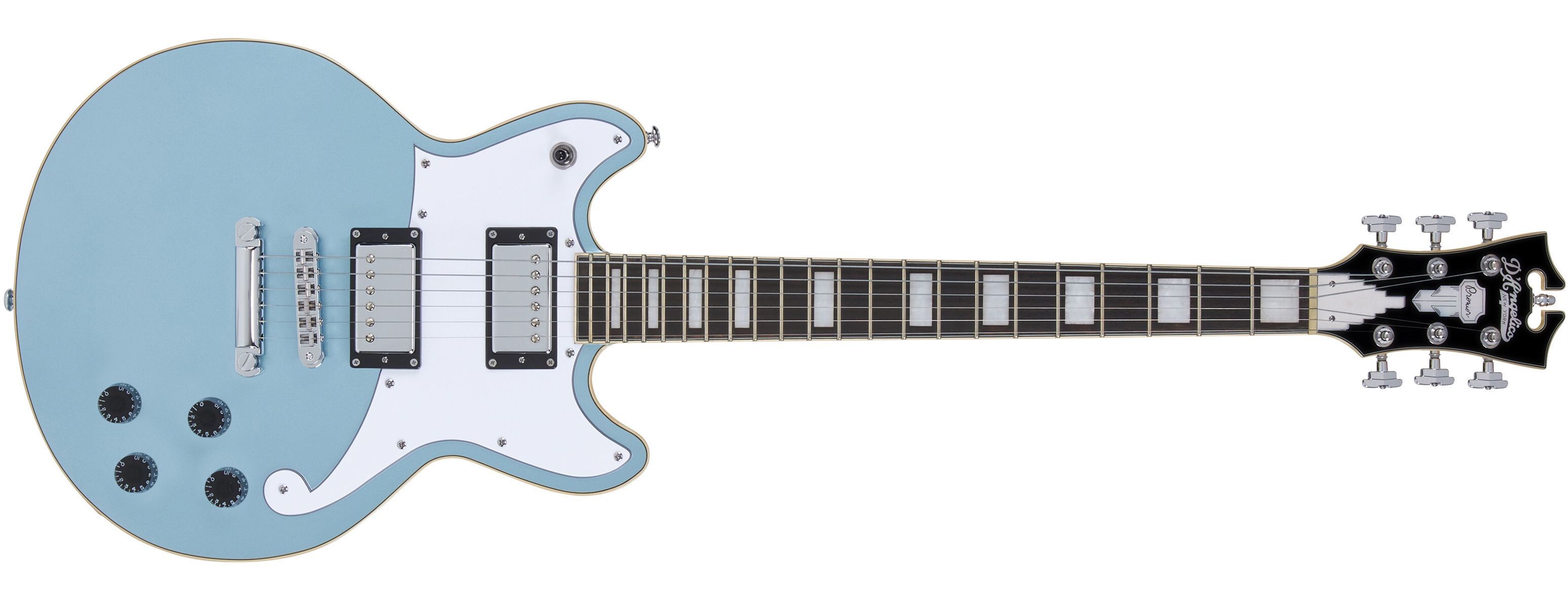 Levně D'Angelico Premier Brighton Ice Blue Metallic