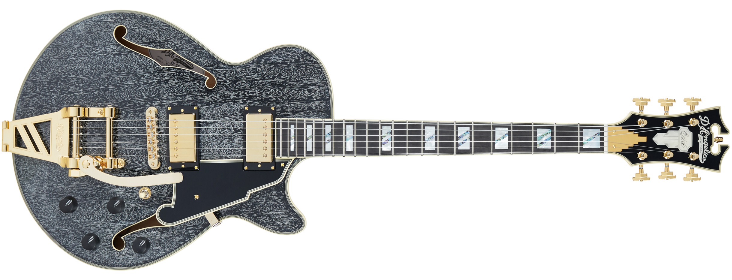 Levně D'Angelico Excel SS Black Dog