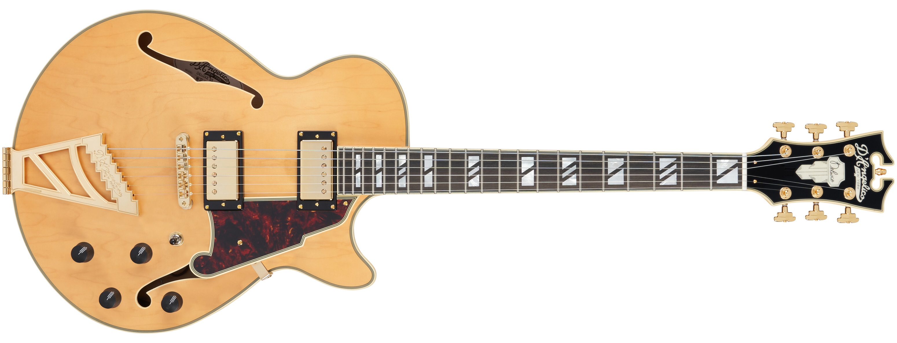Levně D'Angelico Deluxe SS Satin Honey