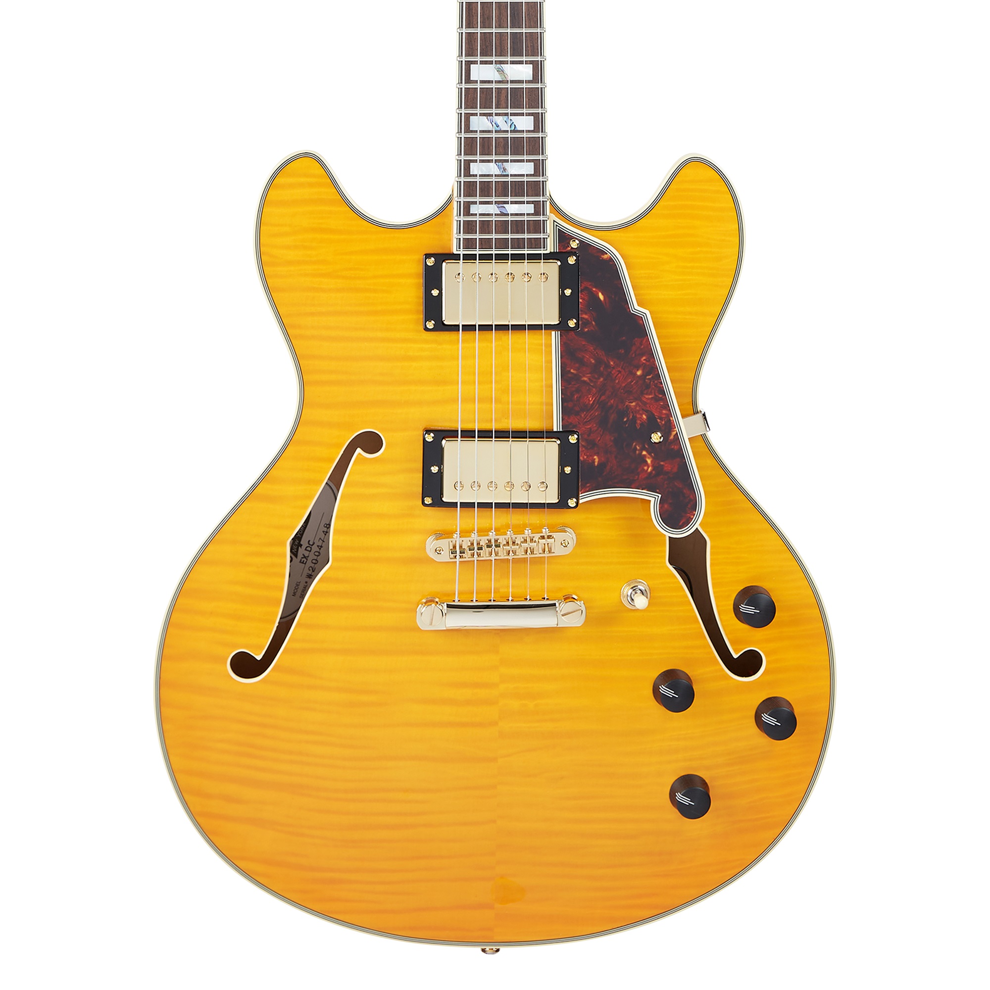 D'Angelico Excel DC Vintage Natural (obrázek 3)