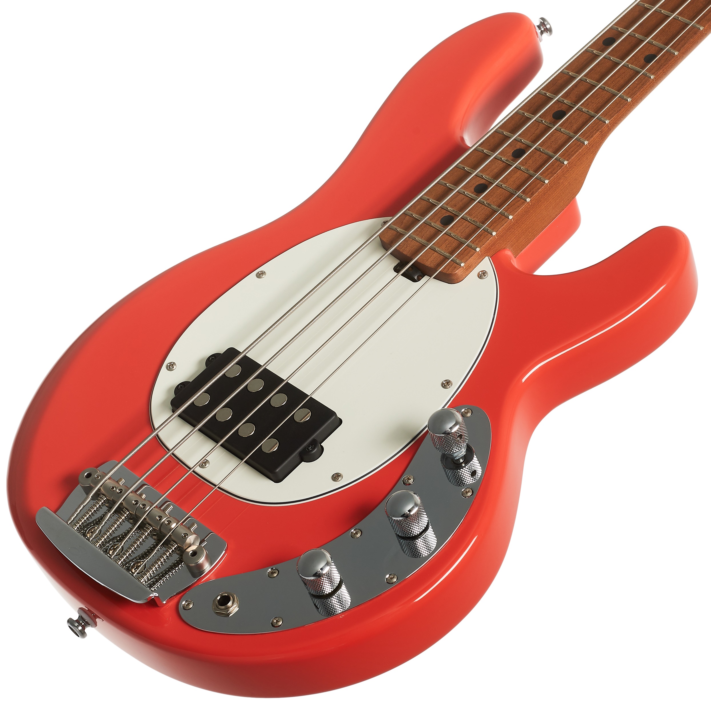 Sterling by Music Man StingRay Short Scale Fiesta Red (obrázek 3)