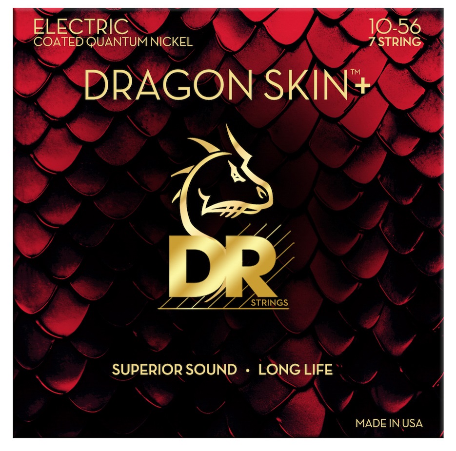 Levně DR Strings Dragon Skin+ DEQ-7/10
