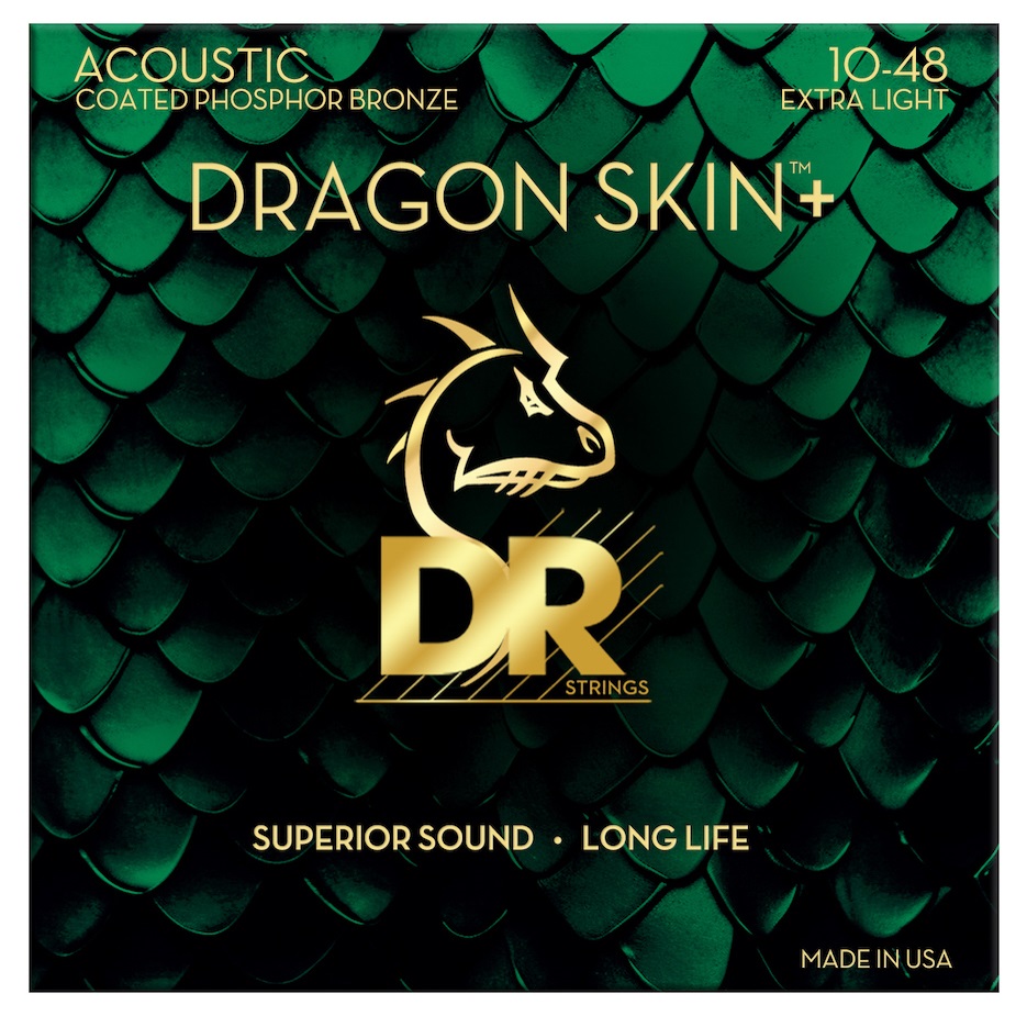 Levně DR Strings Dragon Skin+ DAP-10