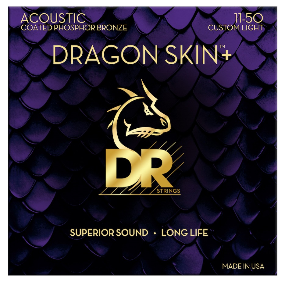 Levně DR Strings Dragon Skin+ DAP-11