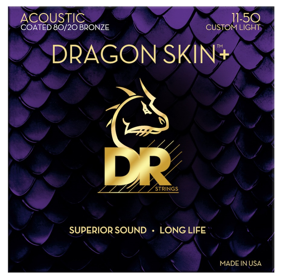 Levně DR Strings Dragon Skin+ DA8-11