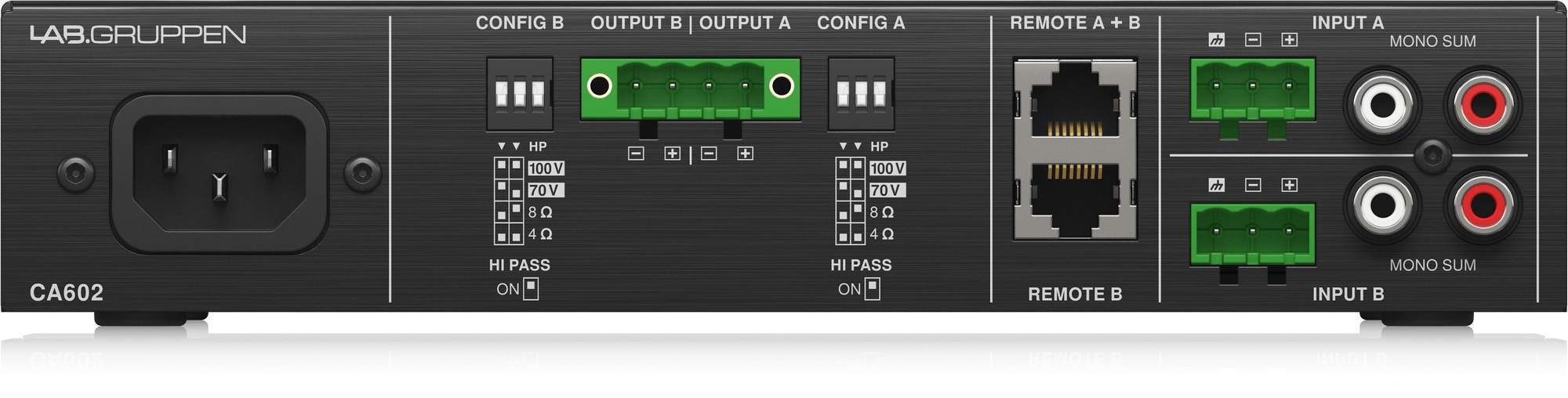 Lab Gruppen CA602 (obrázek 3)