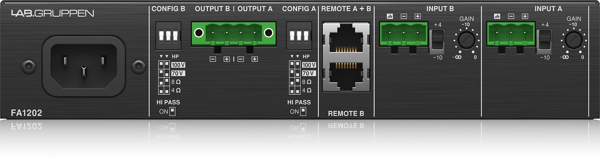 Lab Gruppen FA1202 (obrázek 3)