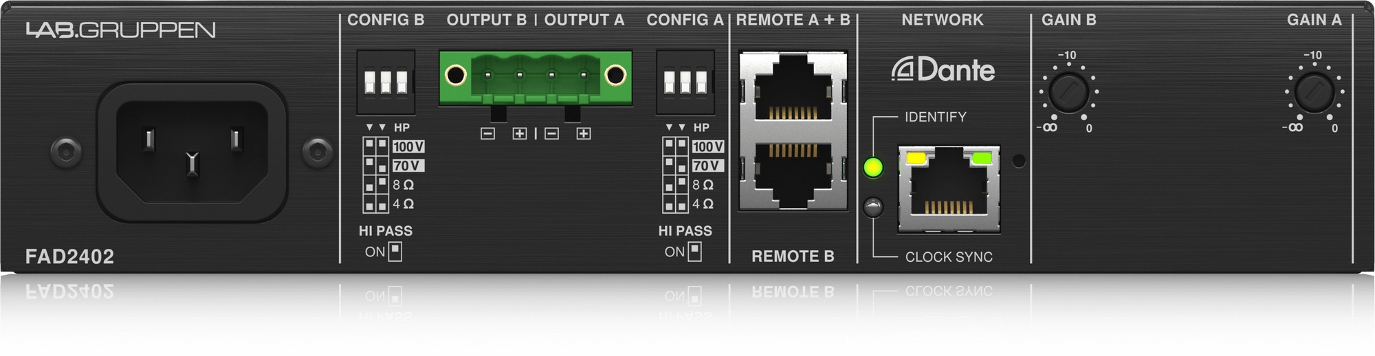 Lab Gruppen FAD2402 (obrázek 3)