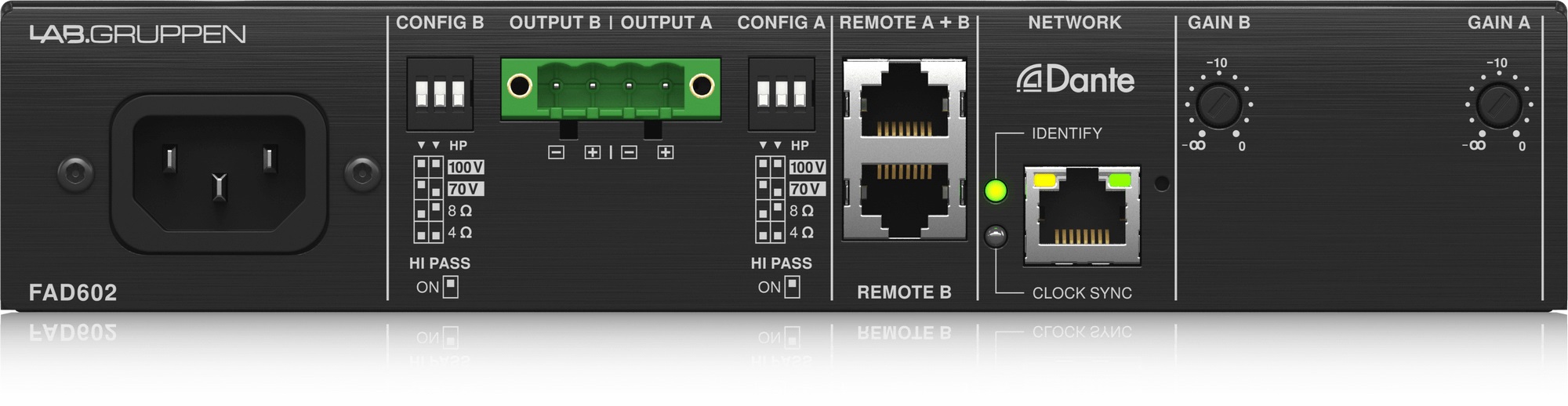 Lab Gruppen FAD602 (obrázek 3)