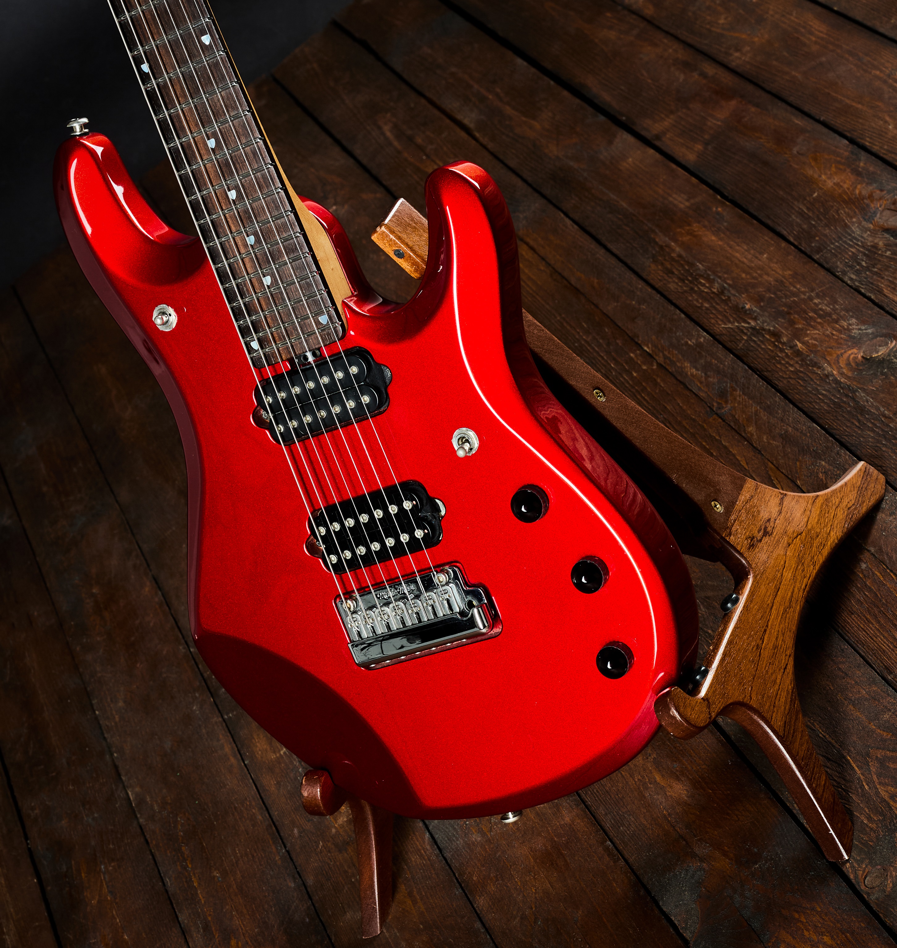 Music Man 2006 Petrucci Piezo JP7 Cardinal Red (obrázek 4)