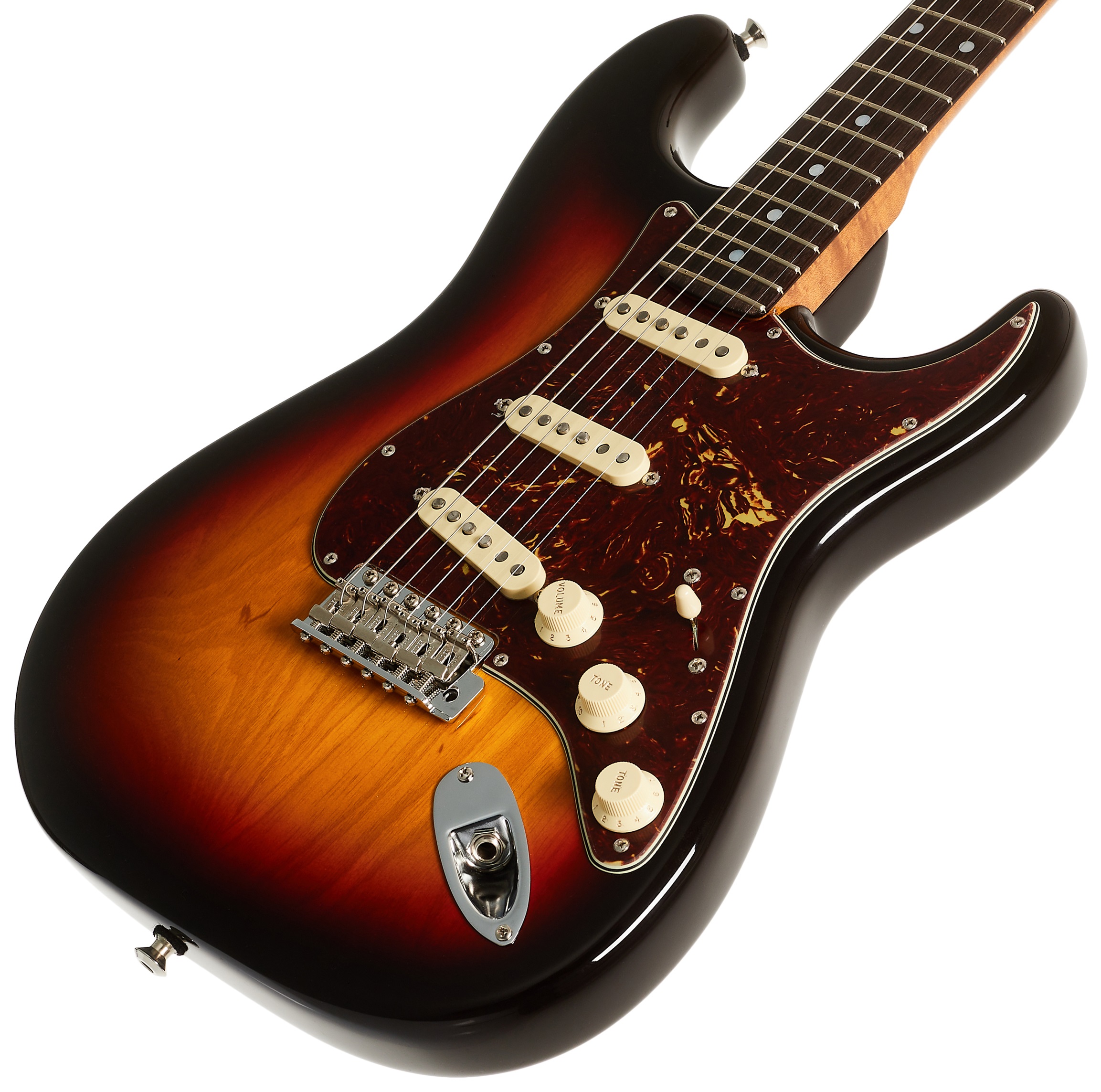 Fender Custom Shop American Custom Strat NOS, Chocolate 3-Color Sunbur (obrázek 3)
