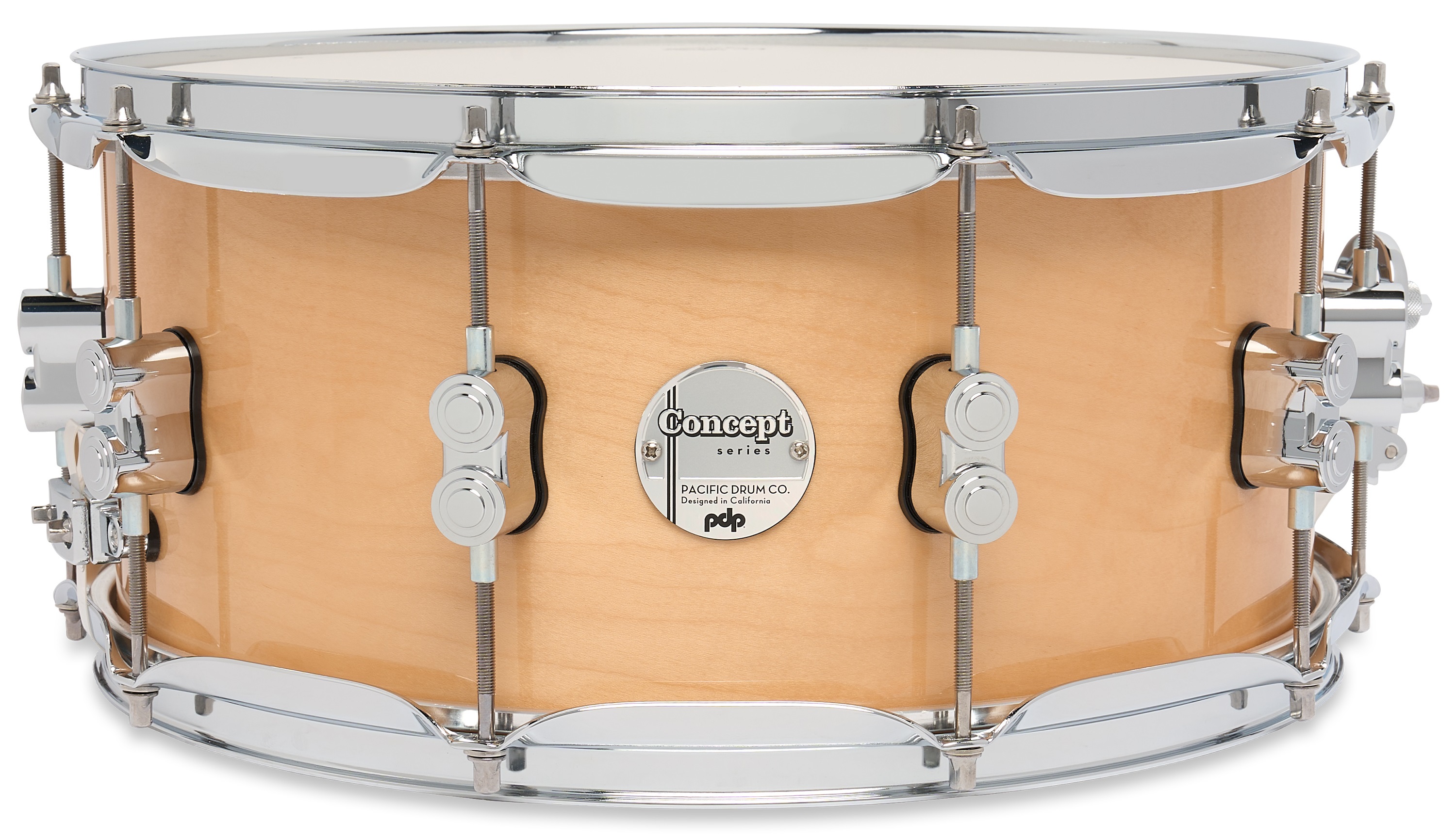 Levně PDP 14" x 6,5" Concept Maple Natural Lacquer