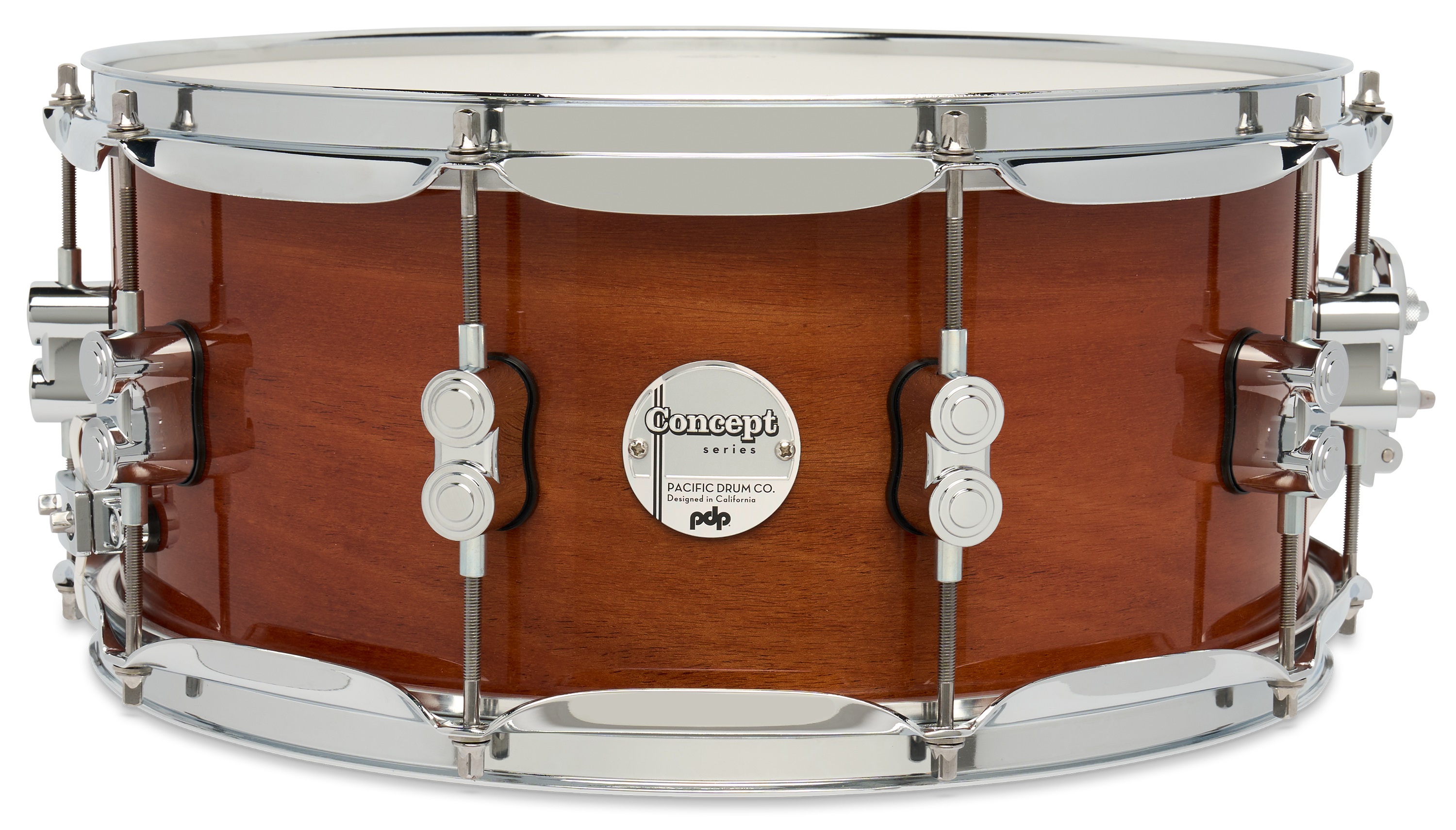 Levně PDP 14" x 6,5" Concept Maple Exotic Honey Mahogany Snare Drum