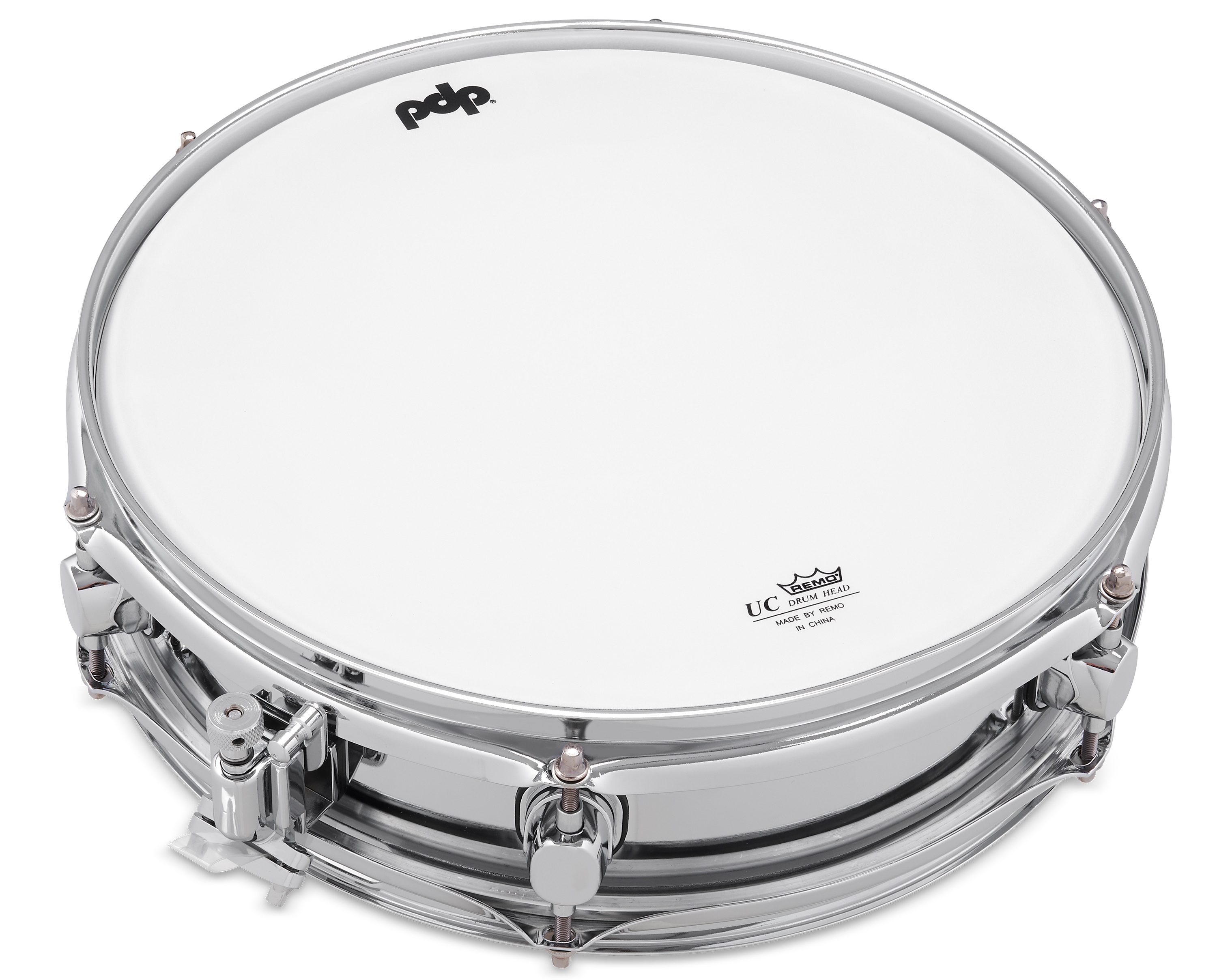 PDP 13" x 3,5" Kraken Chrome-over-Steel Piccolo Snare Drum (obrázek 4)