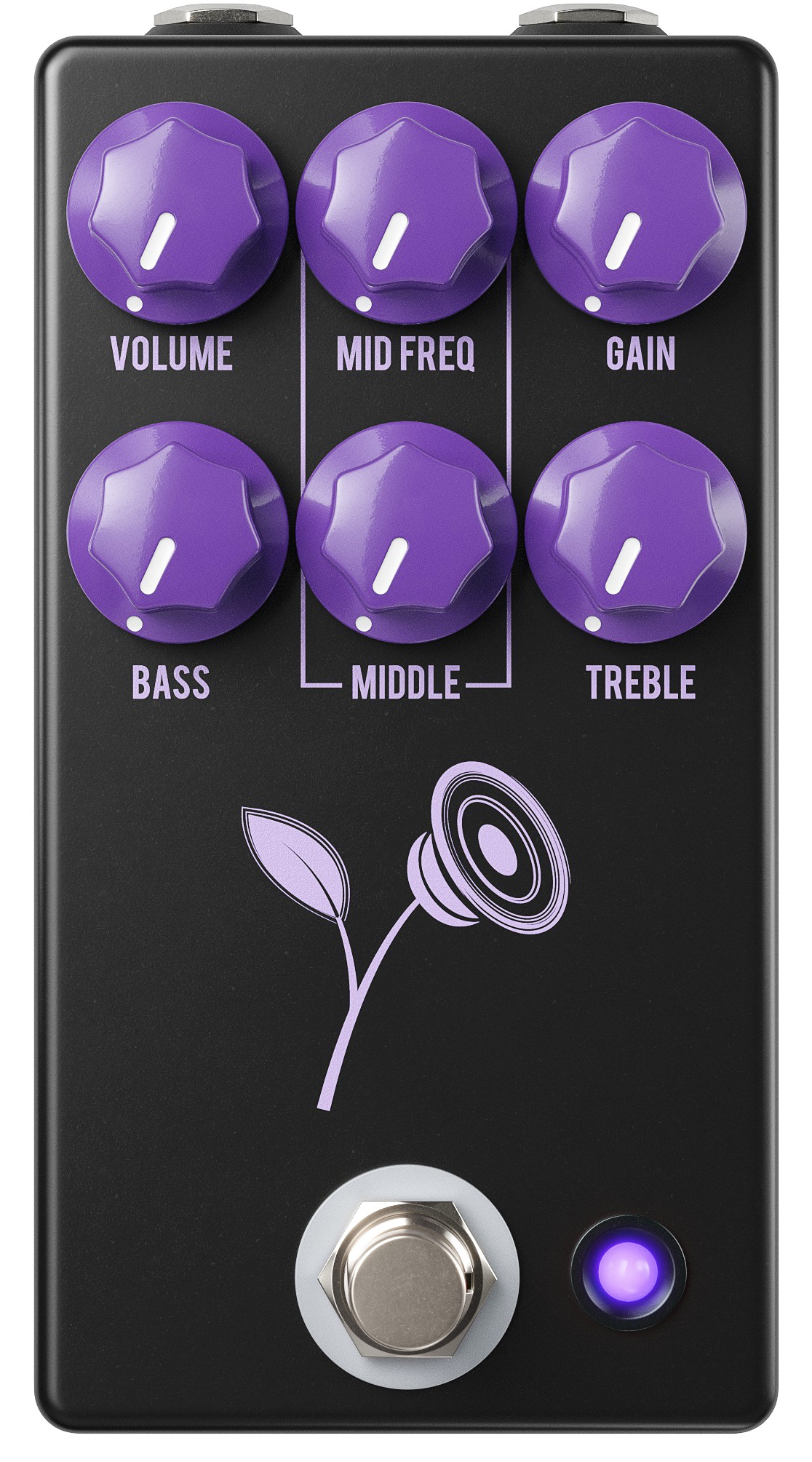 Levně JHS Pedals Violet Black Lari Basilio Signature