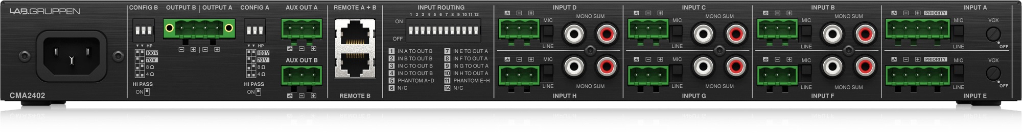 Lab Gruppen CMA2402 (obrázek 3)