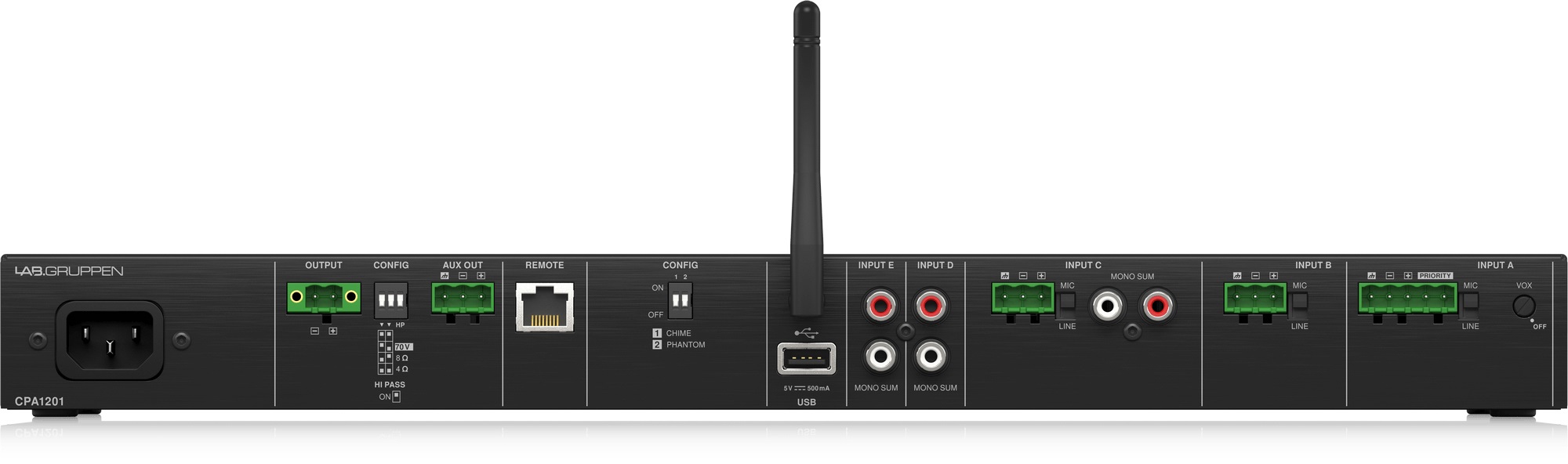 Lab Gruppen CPA1201 (obrázek 3)