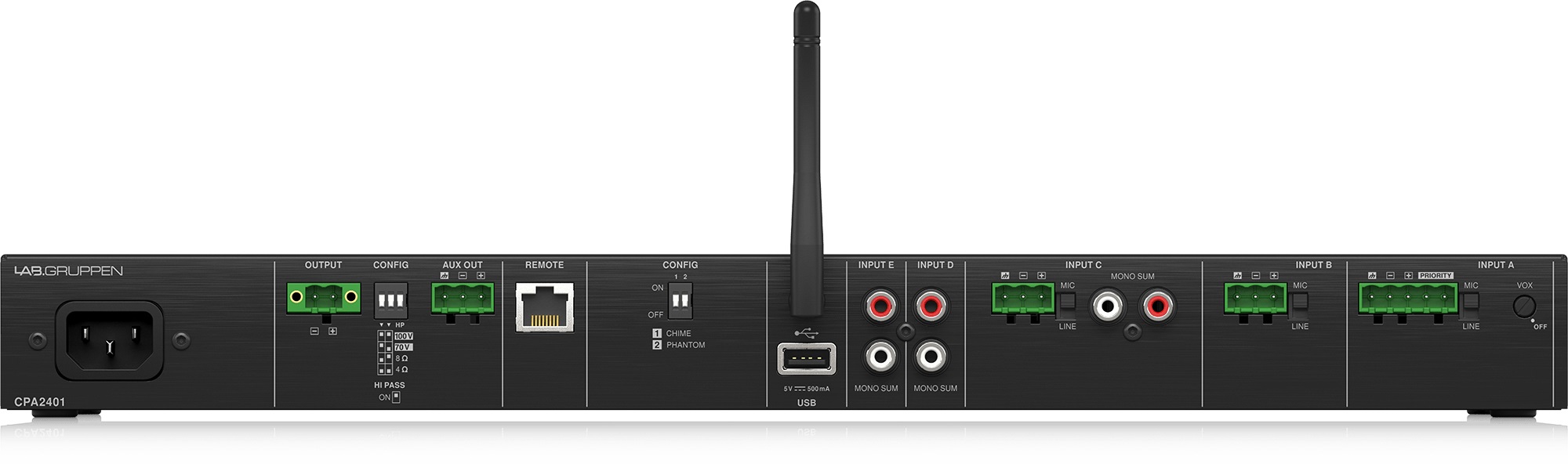 Lab Gruppen CPA2401 (obrázek 3)