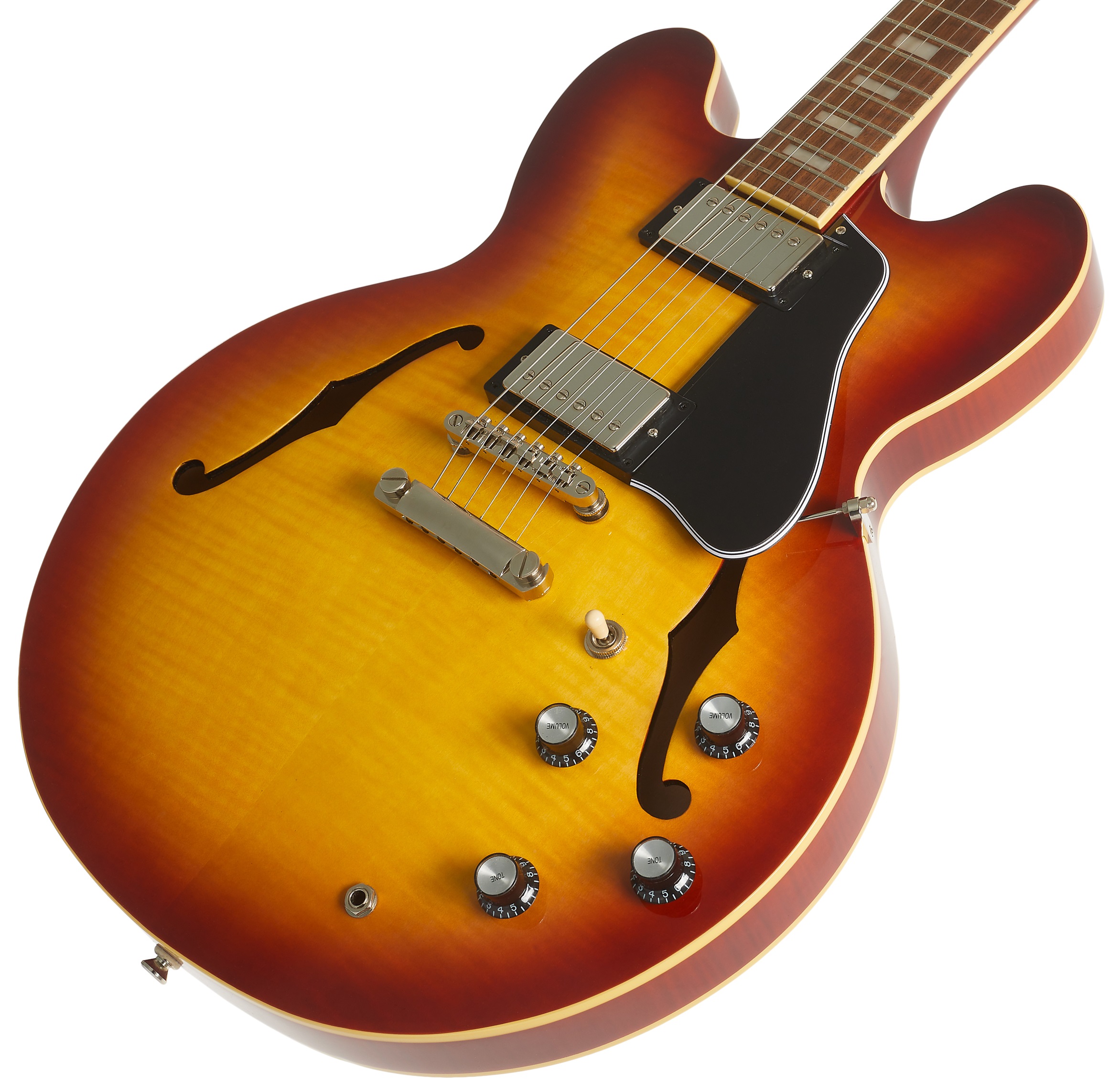 Epiphone ES-335 Figured Raspberry Tea Burst (obrázek 3)