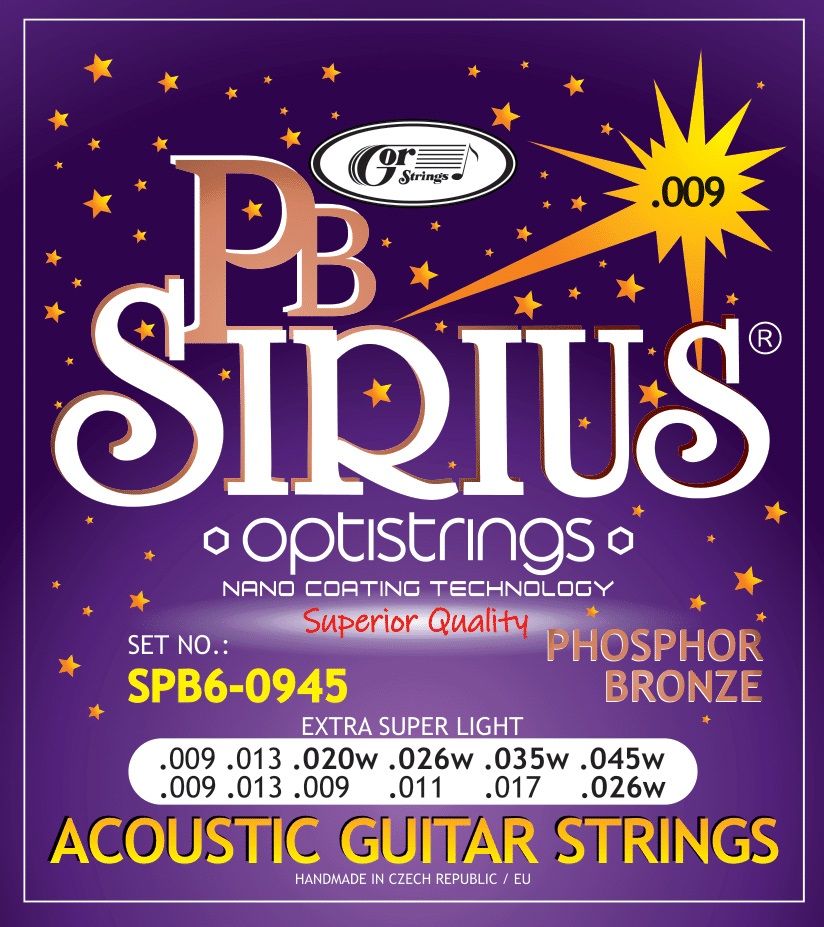 Levně Gorstrings Sirius SPB6-0945