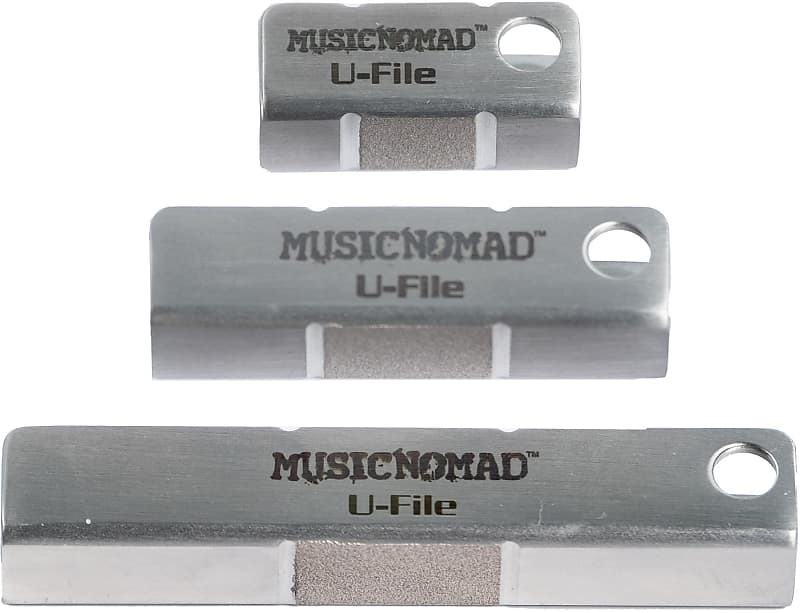 Levně Music Nomad Fret Leveler Diamond U-File - 3 Pack