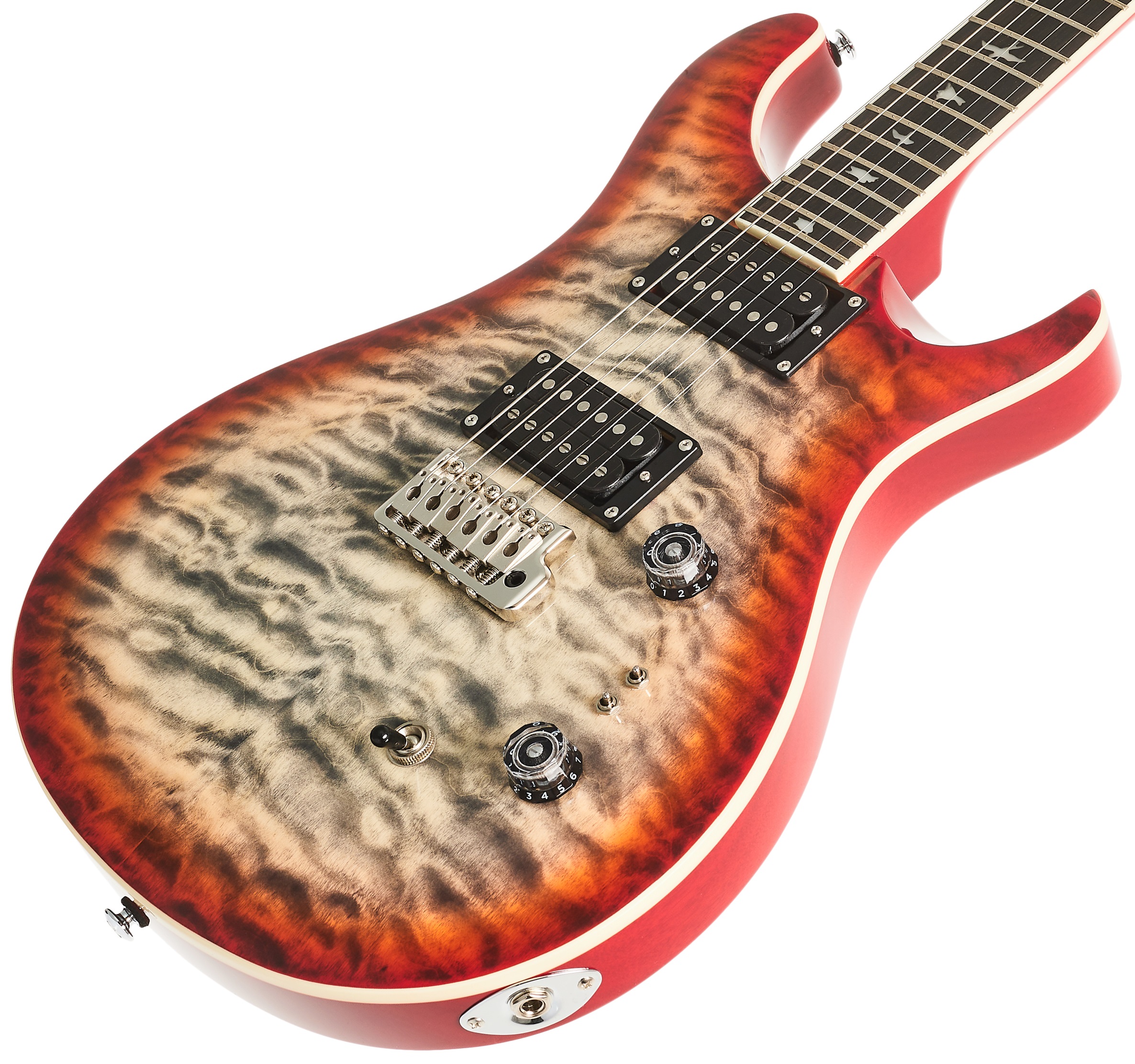 PRS SE Custom 24-08 Charcoal Cherry Burst (rozbalené) (obrázek 3)