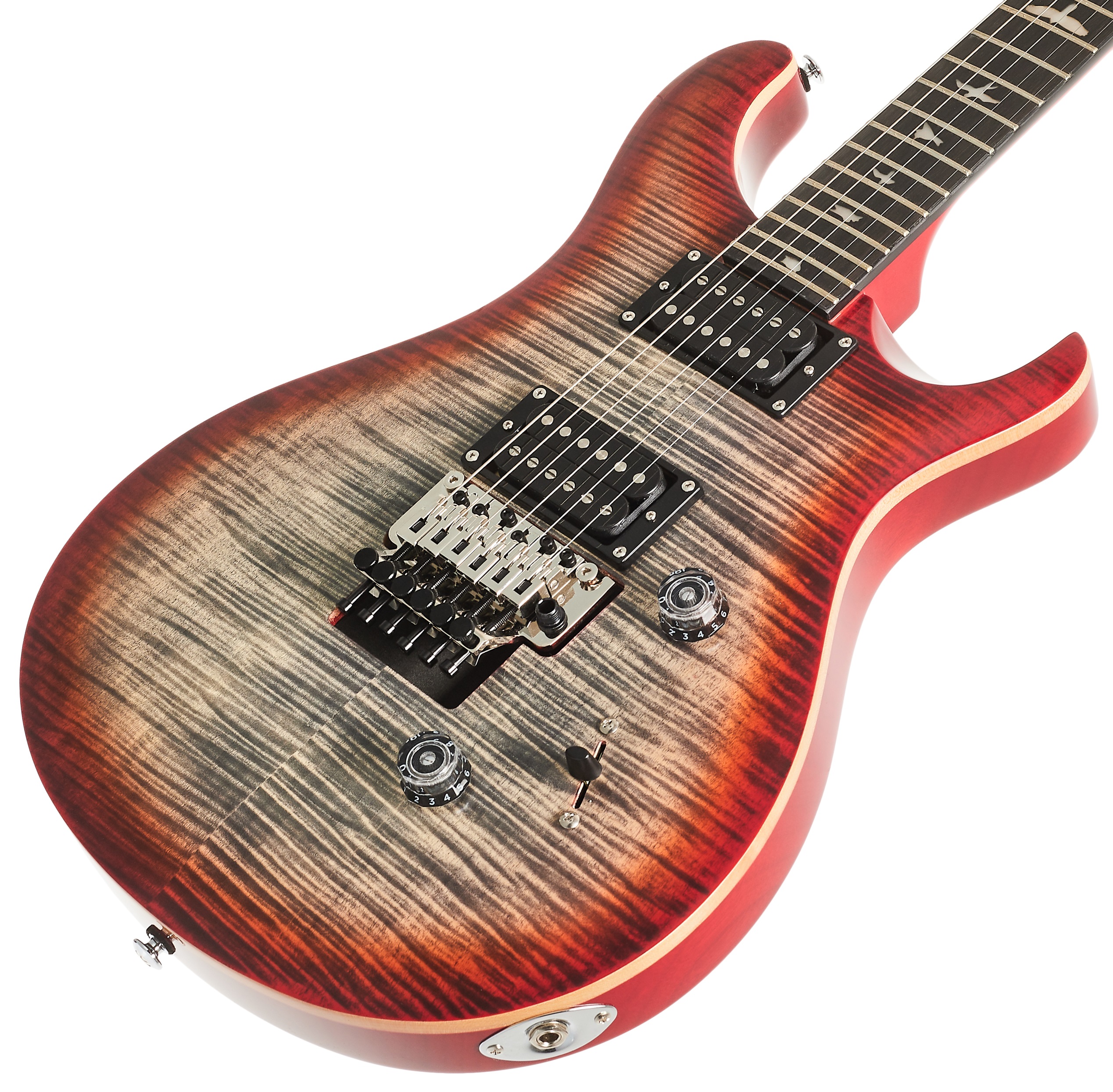 PRS SE Custom 24 Floyd Charcoal Cherry Burst (obrázek 3)