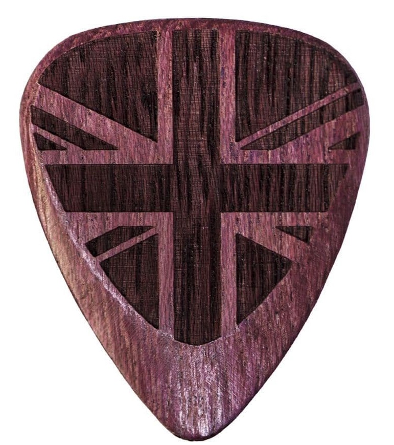 Levně Timber Tones Flag Tones Union Jack Purple Heart