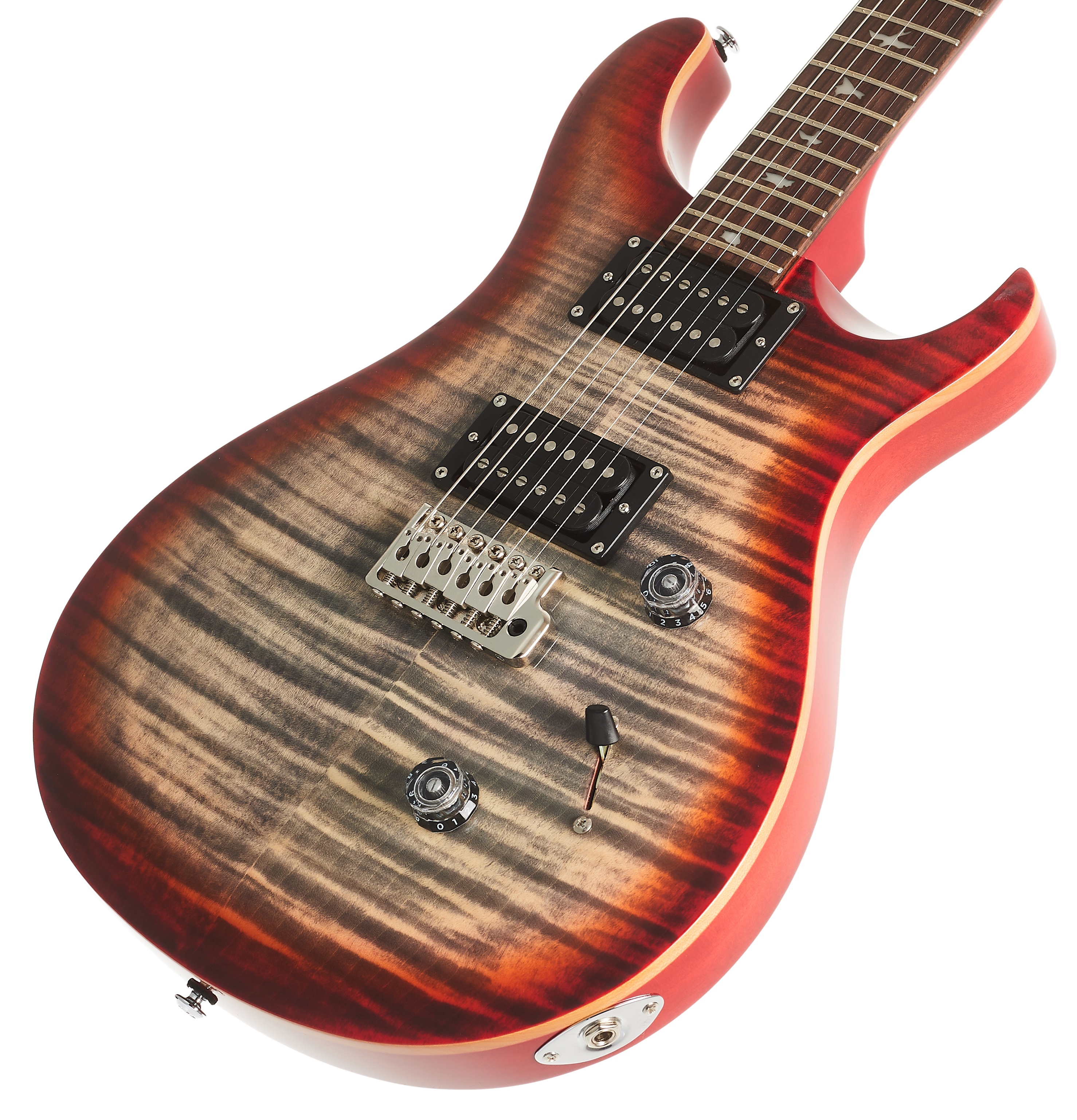 PRS SE Custom 24 CG Charcoal Cherry Burst (použité) (obrázek 3)