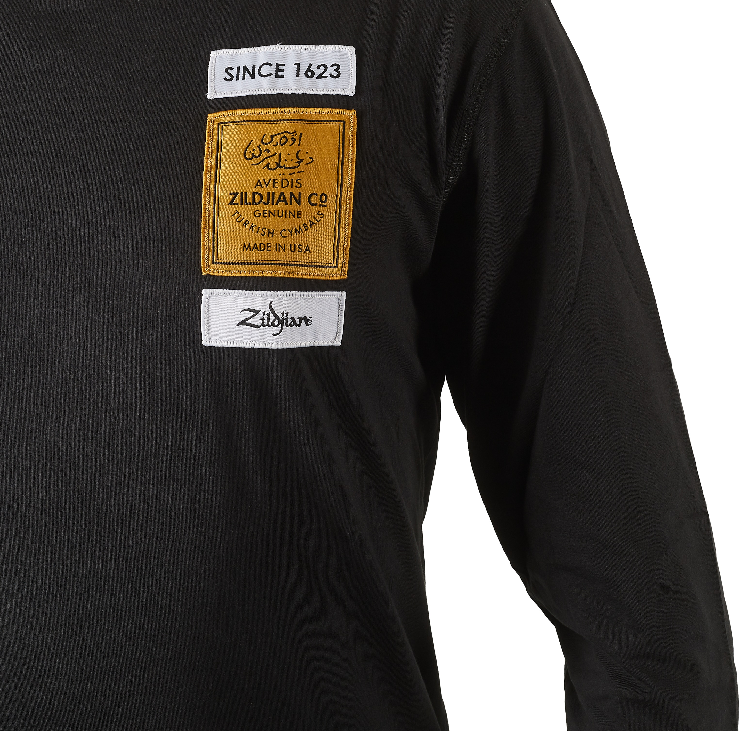 Zildjian Long Sleeve Black Tee S (obrázek 4)