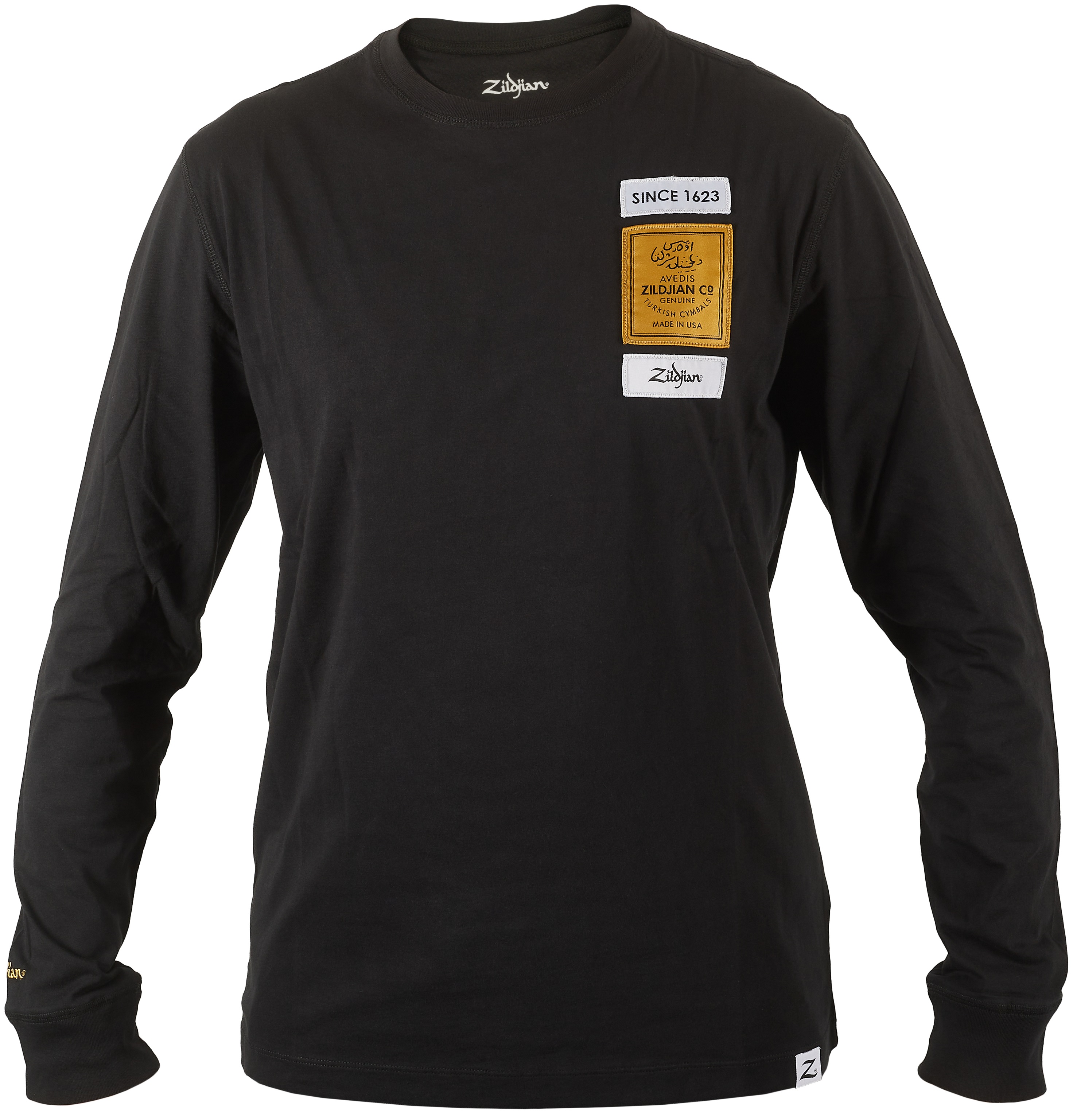 Levně Zildjian Long Sleeve Black Tee 3X