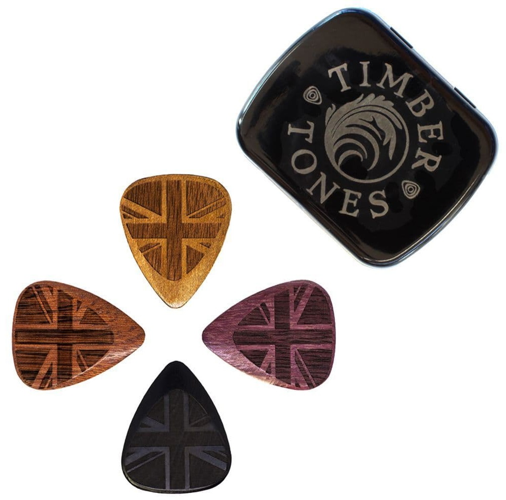 Levně Timber Tones Flag Tones Union Jack Mixed 4-Pack Tin