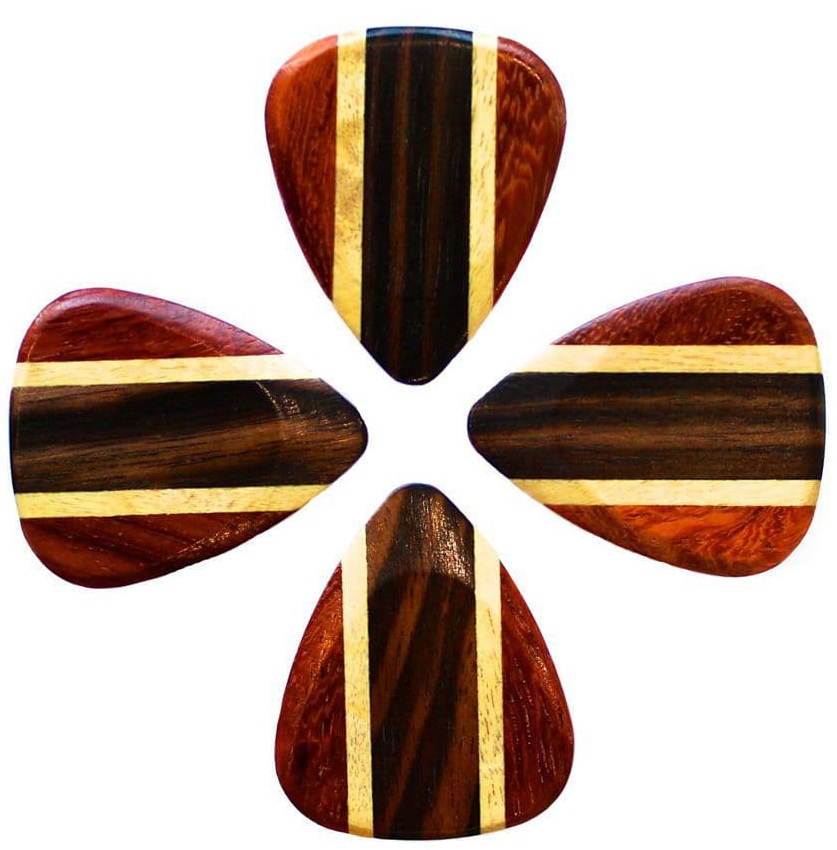 Levně Timber Tones Zone Tones Deluxe African Ebony 4-Pack