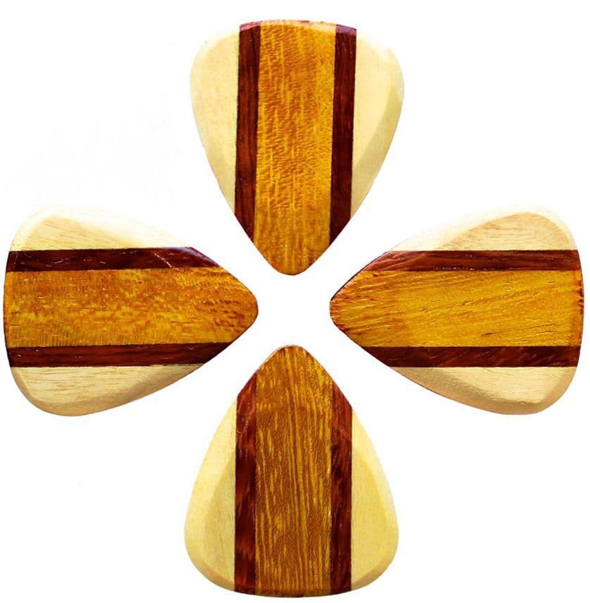 Levně Timber Tones Zone Tones Deluxe Jackfruit 4-Pack