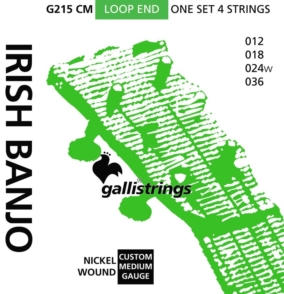 Levně Galli G215 CM Irish Banjo 4-String Tenor Custom Medium