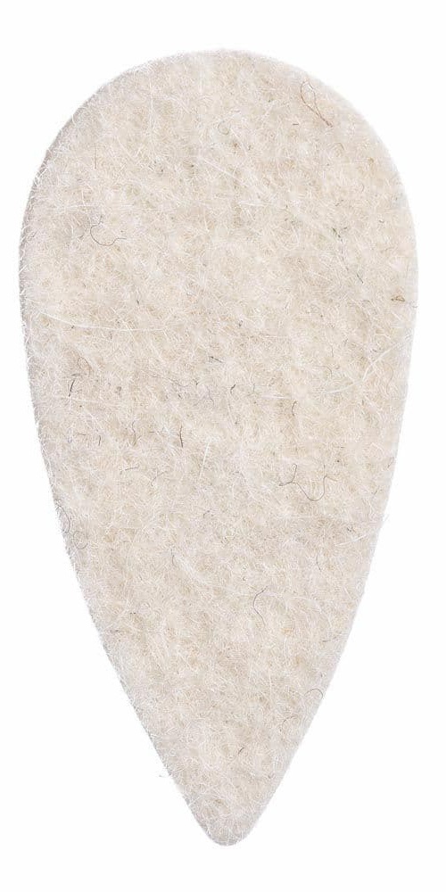 Levně Timber Tones Felt Tones Teardrop Natural Wool Felt