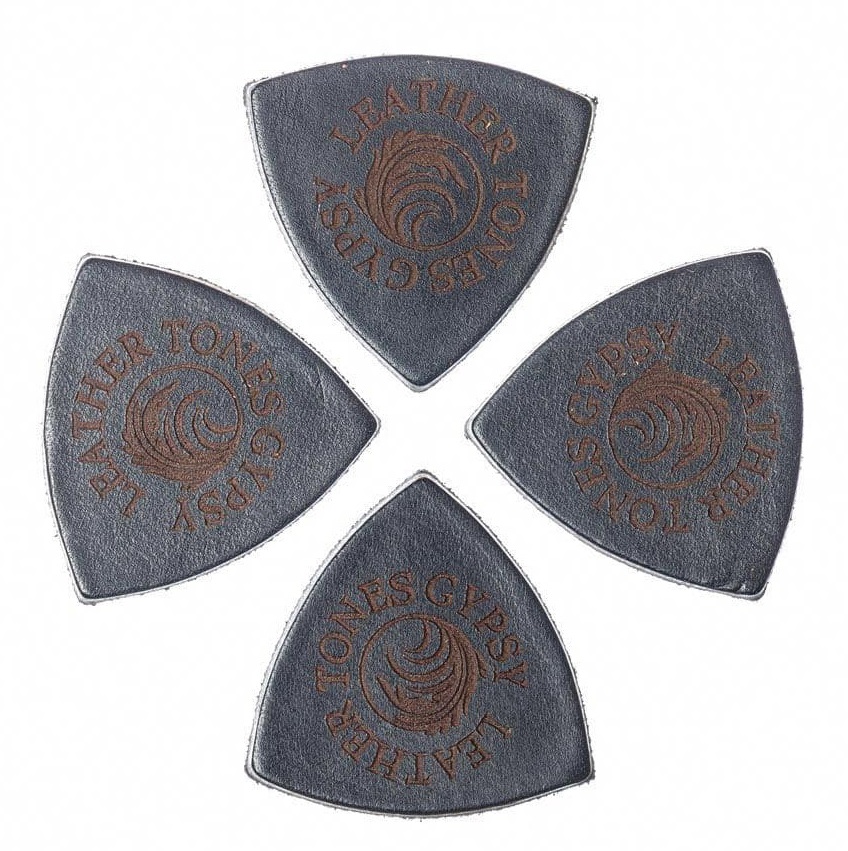 Levně Timber Tones Leather Tones Gypsy Black Leather 4-Pack