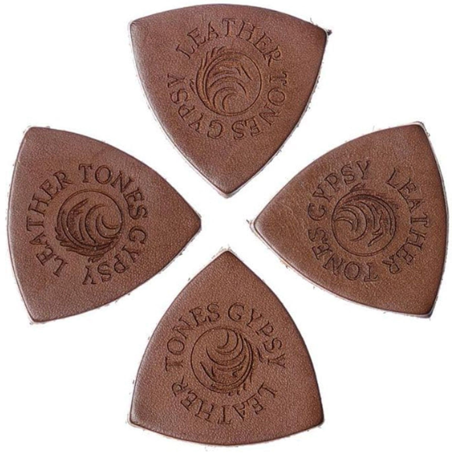 Levně Timber Tones Leather Tones Gypsy Brown Leather 4-Pack