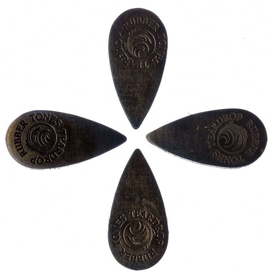 Levně Timber Tones Rubber Tones Teardrop Black Nitrile 4-Pack