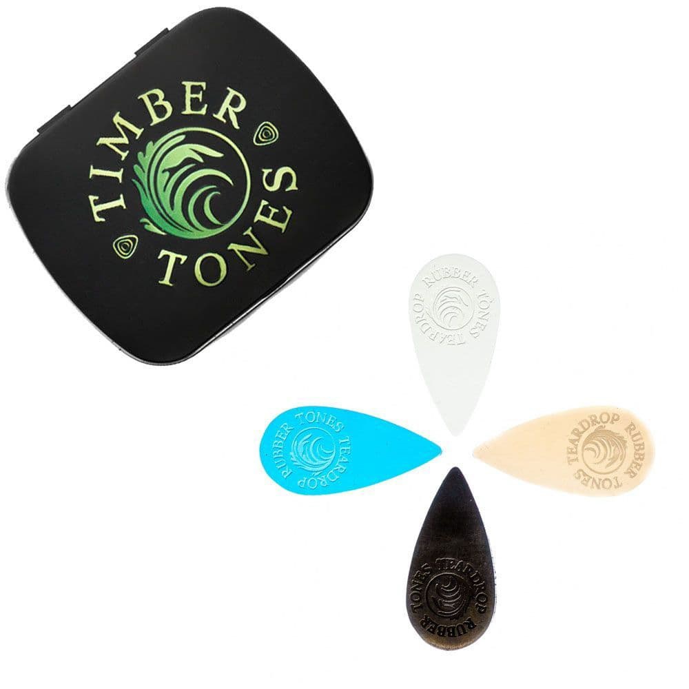 Levně Timber Tones Rubber Tones Teardrop Mixed 4-Pack Tin