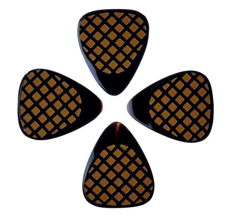 Levně Timber Tones Grip Tones Black Horn 4-Pack