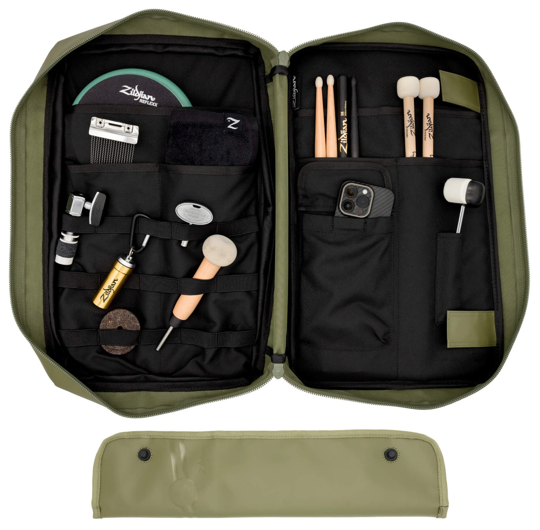 Zildjian Touring Stick Bag Sage Green (obrázek 4)