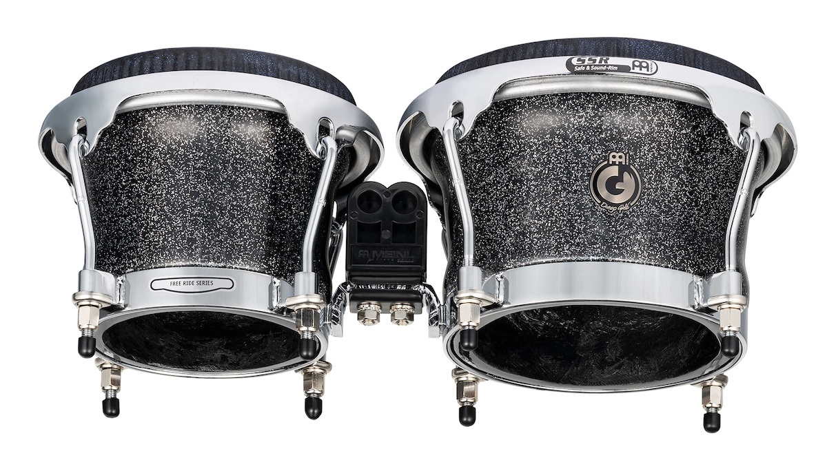 Meinl Artist Series Bongo Diego Galé, REMO® Black Calfskin Skyndeep He (obrázek 5)